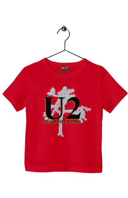 Children's t-shirt with prints Group U2. Alternative rock, dance rock, group, music, post-punk, rock, soft rock, tour. 2070702