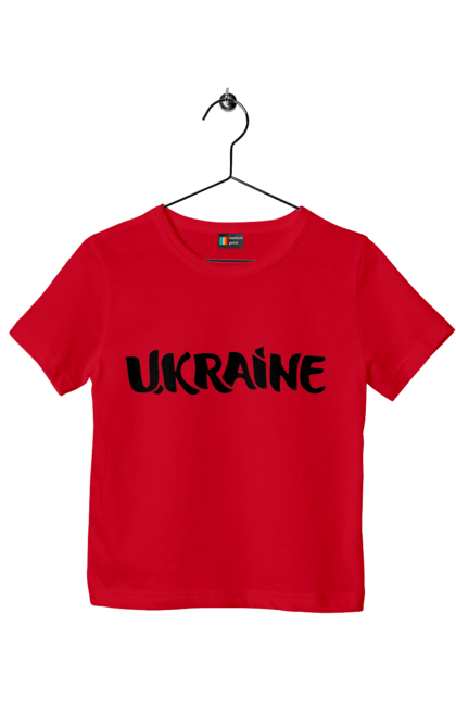 Футболка дитяча з принтом "Україна". Вітчизна, країна, україна. 2070702