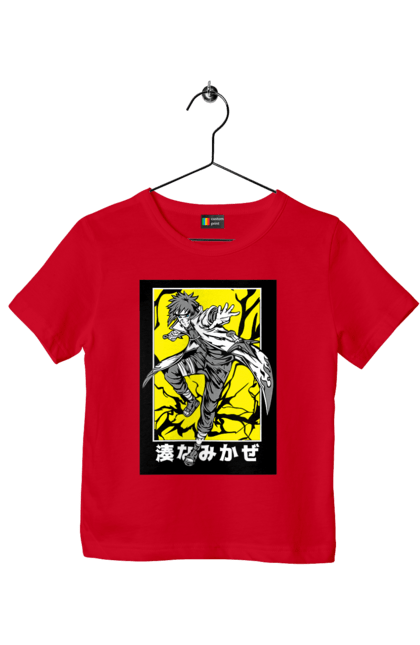 Children's t-shirt with prints Naruto. Anime, character, manga, minato namikaze, naruto, naruto, ninja, tv series. 2070702