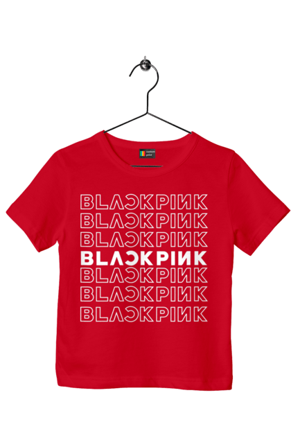 Футболка дитяча з принтом "Blackpink". Blackpink, k pop, yg entertainment, блекпінк, група, к-поп, музика, музичний гурт. 2070702