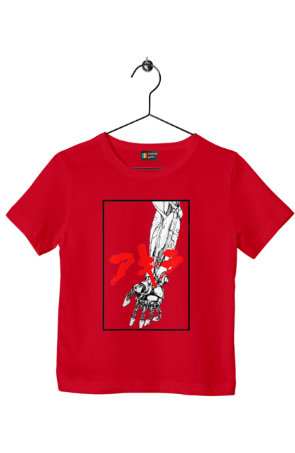 Children's t-shirt with prints Akira Tetsuo Shima. Akira, anime, cyberpunk, manga, tetsuo shima. 2070702