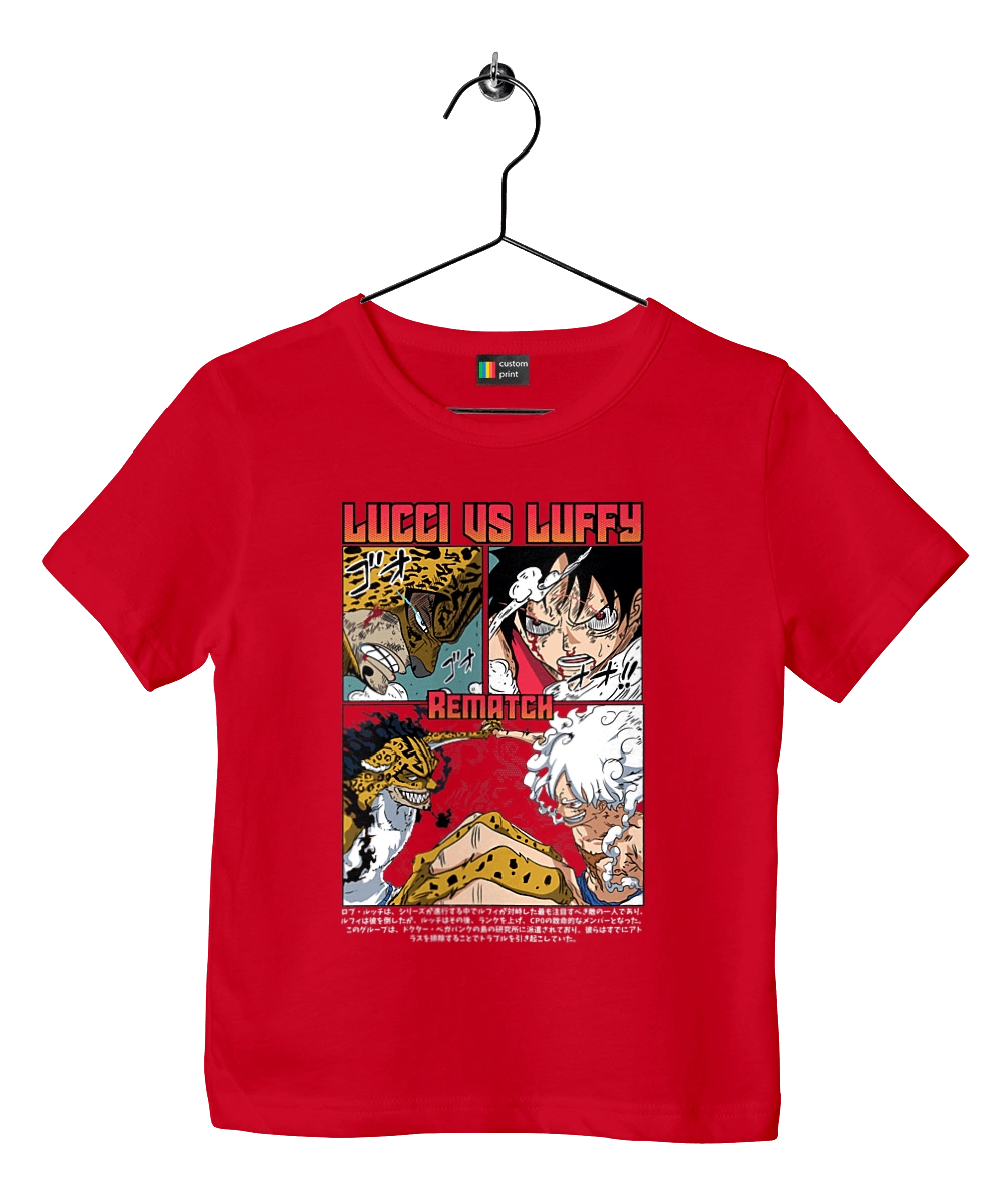 Ван Пис Роб Луччи и Луффи