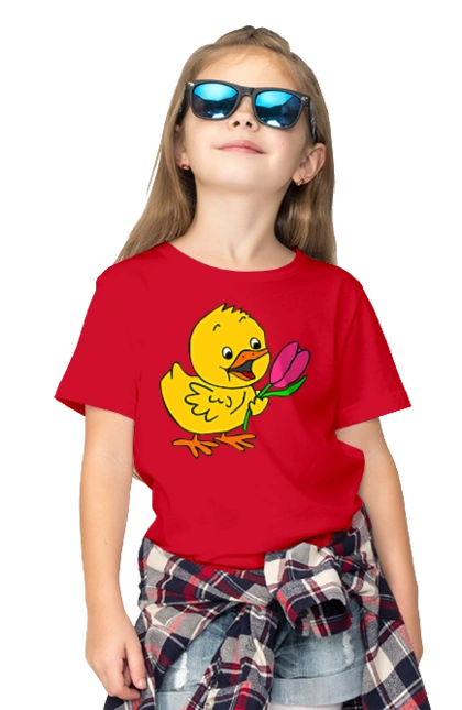 Chicken With A Tulip