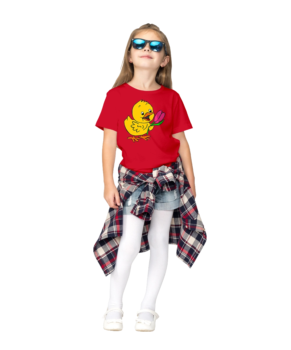 Chicken With A Tulip