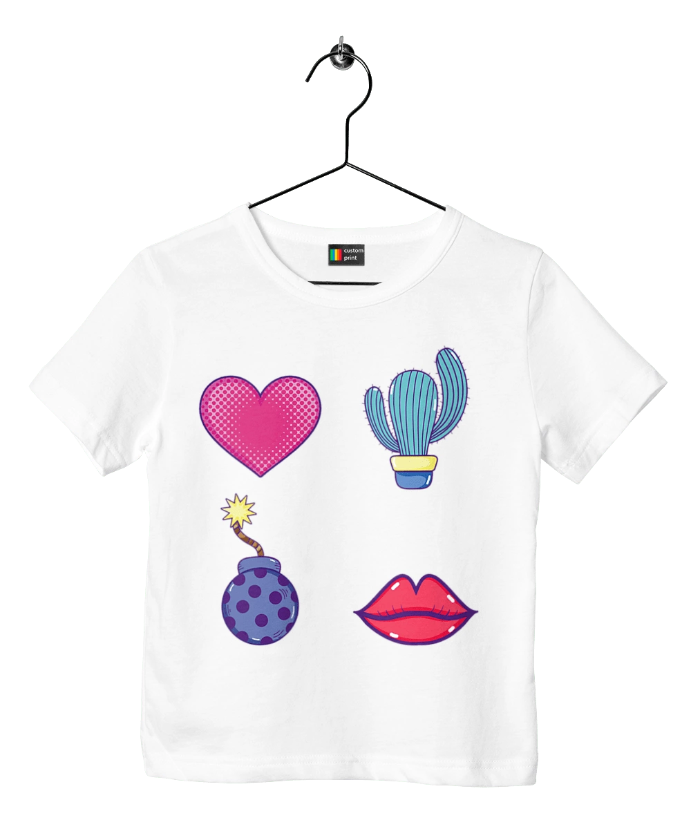 Сердце, Кактус,Бомба,Губы