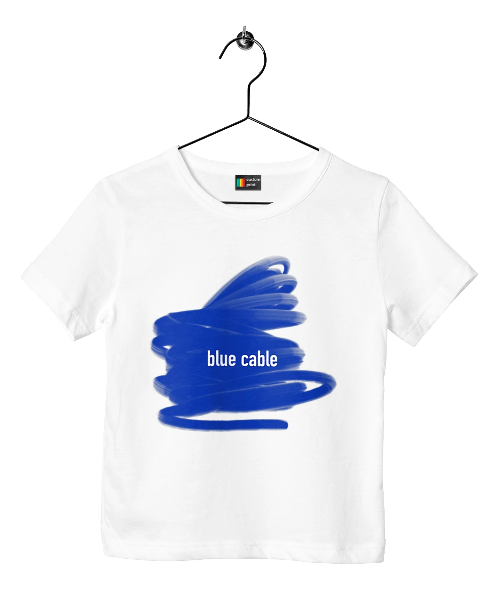 Синій кабель