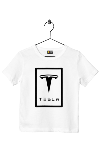 Футболка дитяча з принтом "Тесла". Tesla, илон маск, тесла. futbolka.stylus.ua