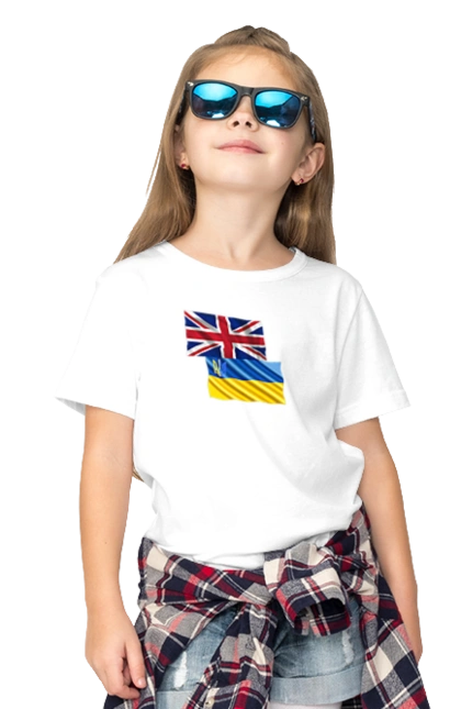 Прапор Великої Британії, прапор України, Підтримка України