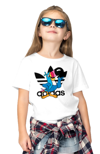 Children's t-shirt with prints Adidas Toucan Sam. Adidas, froot loops, mascot, toucan sam. 2070702