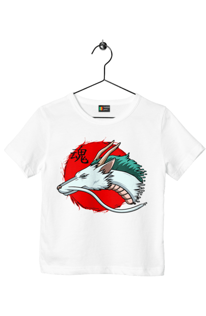 Children's t-shirt with prints Spirited Away Haku. Dragon, haku, spirited away, studio ghibli. 2070702