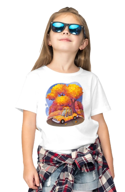 Осiнь Авто Дерево