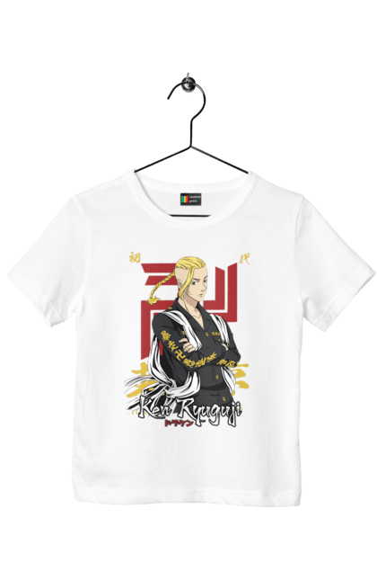 Children's t-shirt with prints Tokyo Revengers Draken. Anime, draken, ken ryuguji, ken-chin, manga, serial, tokyo manji gang, tokyo revengers. 2070702