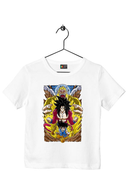 Футболка дитяча з принтом "Перли дракона". Anime, dragon ball, goku, manga, vegeta, аніме, вегета, гоку, манга, перли дракона. 2070702