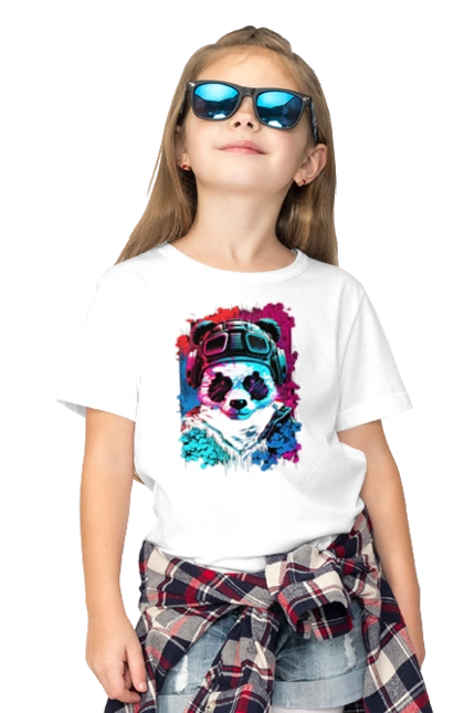 Панда в VR шолом