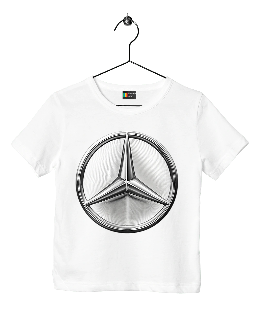 Mercedes Benz Logo Metallic