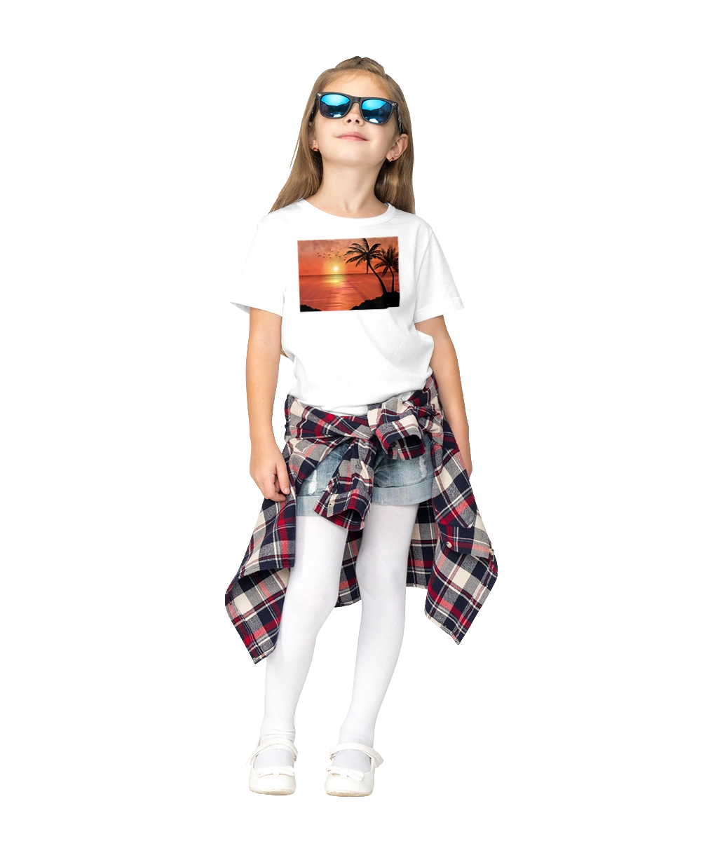 Захід Пальми Море