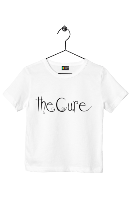 Футболка дитяча з принтом "The Cure". Cure, kiss me, альтернативний рок, готик рок, група, дрім піп, музика, нова хвиля, постпанк, рок. 2070702