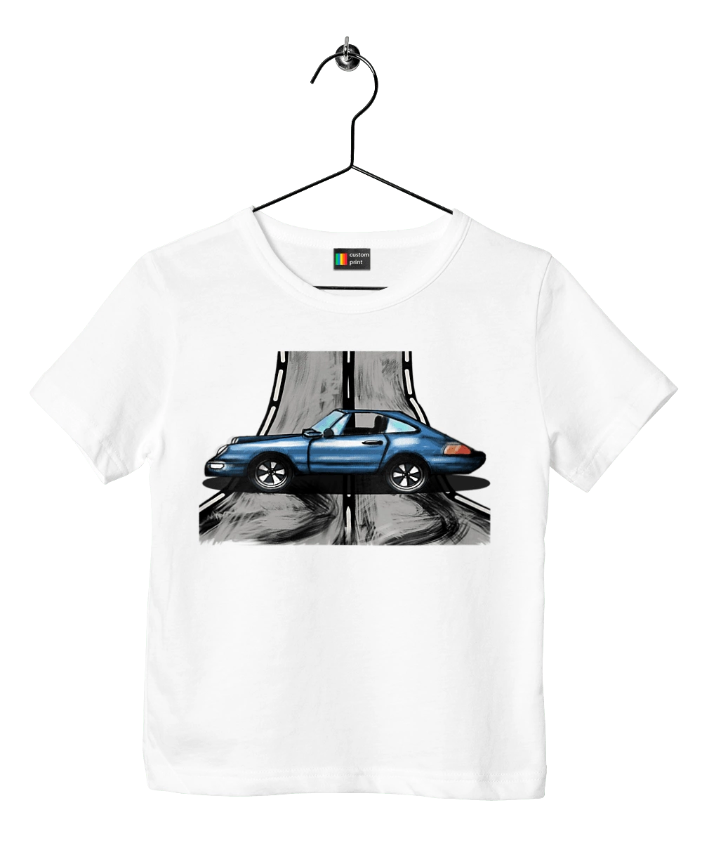 Sports Car On The Road