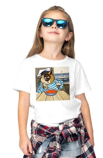 Cat Sailor, On The Ship Eats Red Caviar