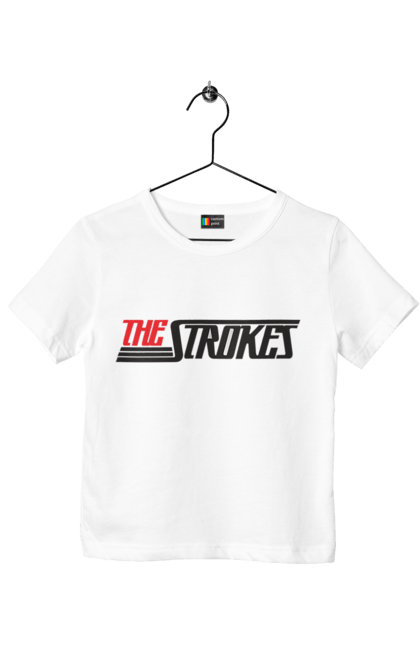 Футболка дитяча з принтом "The Strokes". Strokes, альтернативний рок, гаражний рок, група, інді, інді рок, музика, постпанк ривайвл, рок. 2070702