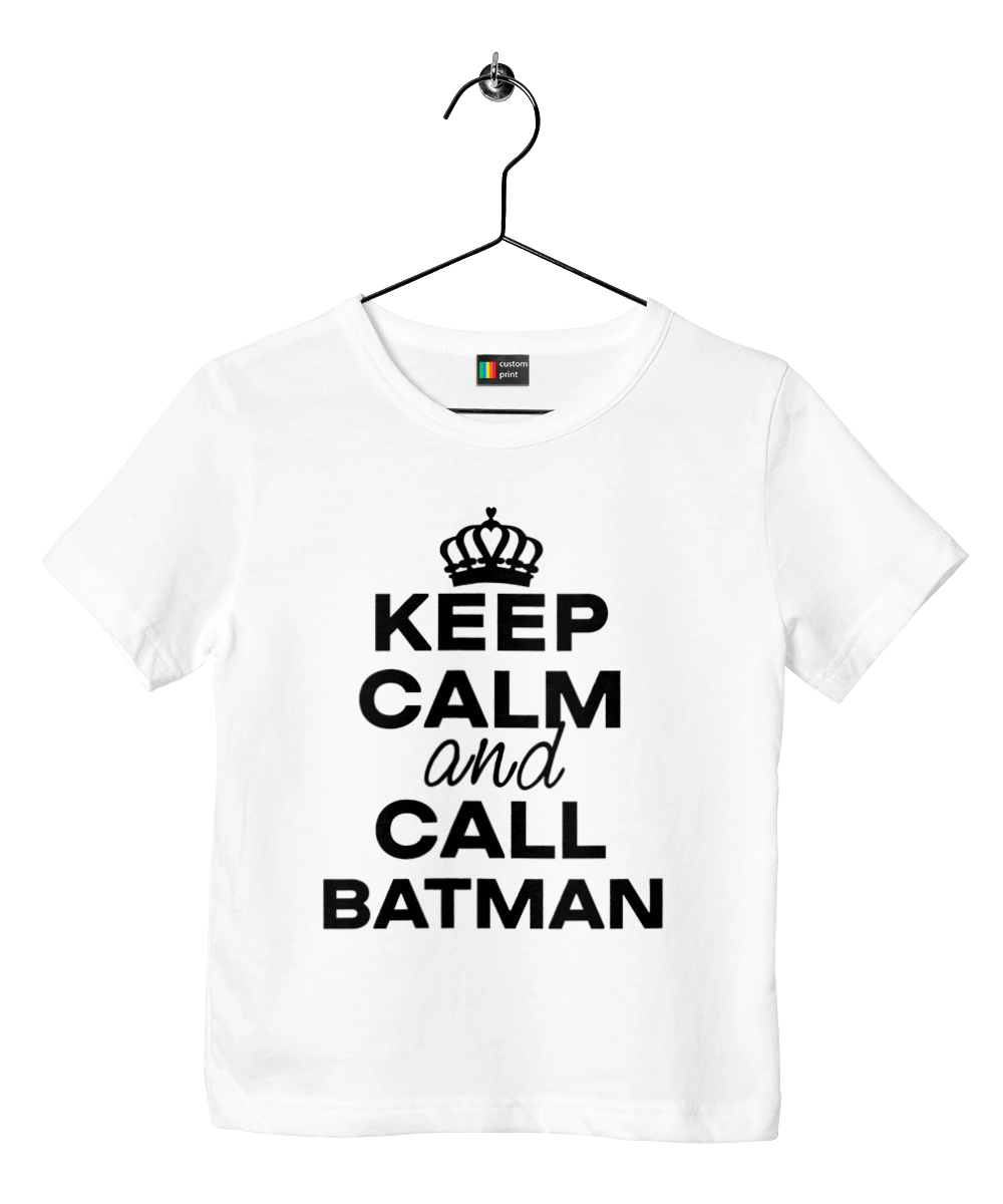 Keep Calm and Call Batman black