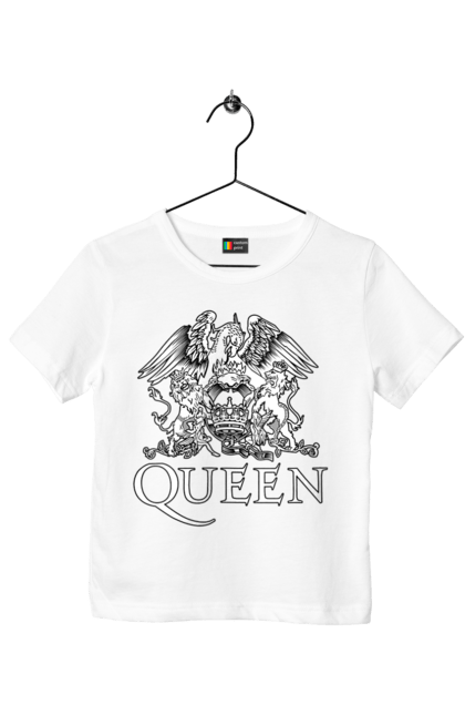 Футболка дитяча з принтом "Queen". Queen, група, музика, рок. futbolka.stylus.ua