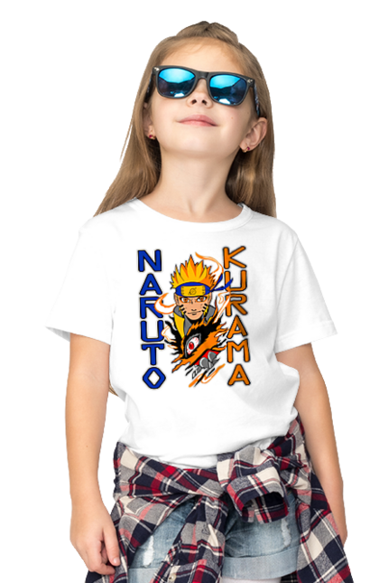 Футболка дитяча з принтом "Наруто". Naruto, аніме, манга, наруто, ніндзя, персонаж, серіал. futbolka.stylus.ua