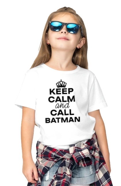 Keep Calm and Call Batman black