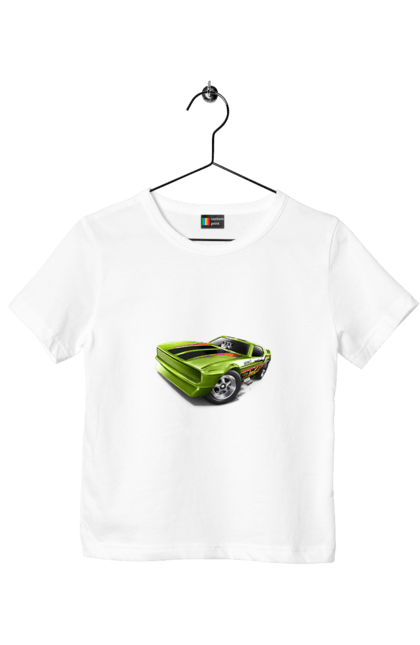 Футболка дитяча з принтом "Спорткар". Авто, автомобіль, кастом, машина, потужне авто, спорткар. 2070702