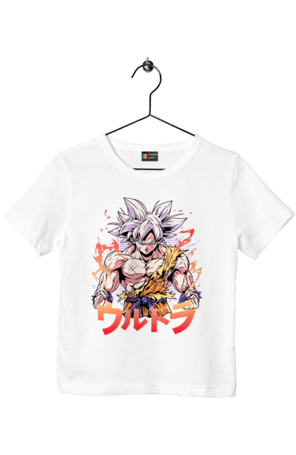 Футболка дитяча з принтом "Перли дракона Сон Гоку". Dragon ball, manga, son goku, аніме, гоку, манга, перли дракона, сон гоку. 2070702