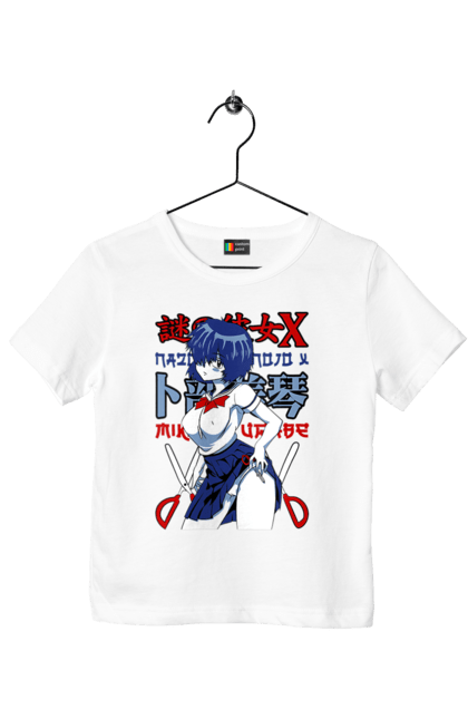 Футболка детская с принтом Загадочная девушка Х Микото Урабэ. Mikoto urabe, mysterious girlfriend x, аниме, загадочная девушка, комедия, манга, микото урабэ, романтика, школа. 2070702