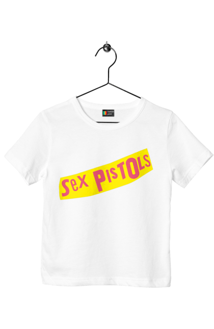 Children's t-shirt with prints Sex Pistols. Group, music, punk, punk revolution, punk rock, rock, sex pistols. 2070702