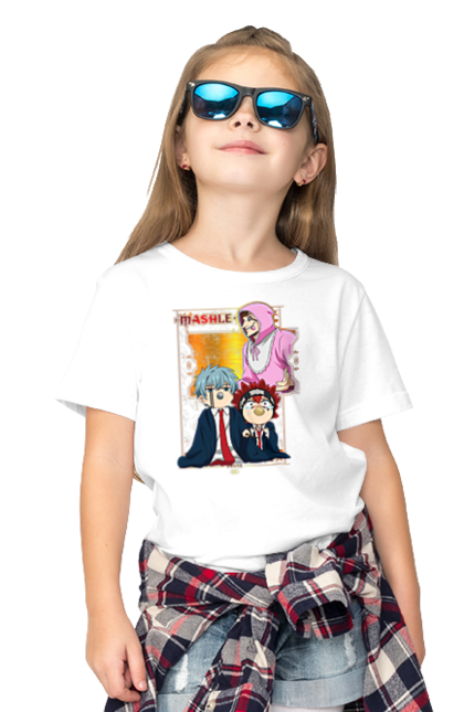 Children's t-shirt with prints Magic and Muscles. Adventure, anime, comedy, magic and muscles, manga. 2070702