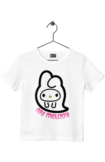 Children's t-shirt with prints Hello Kitty My Melody. Brand, character, ghost, halloween, hello kitty, my melody. 2070702