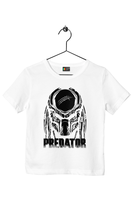 Children's t-shirt with prints The Predator. Alien, cinema, film, predator, thriller. 2070702