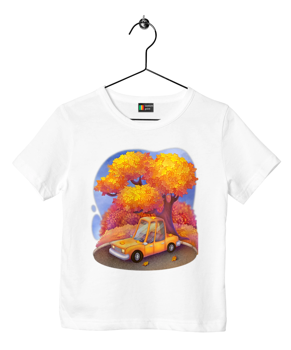 Осiнь Авто Дерево