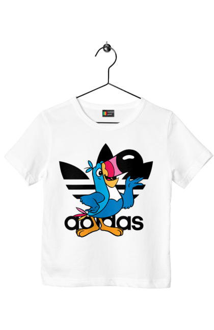 Children's t-shirt with prints Adidas Toucan Sam. Adidas, froot loops, mascot, toucan sam. 2070702