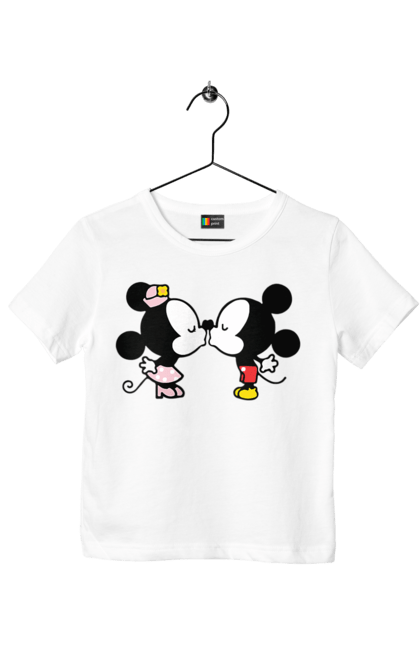 Children's t-shirt with prints 38. Cartoon, disney, mickey, mickey mouse, minnie mouse. 2070702