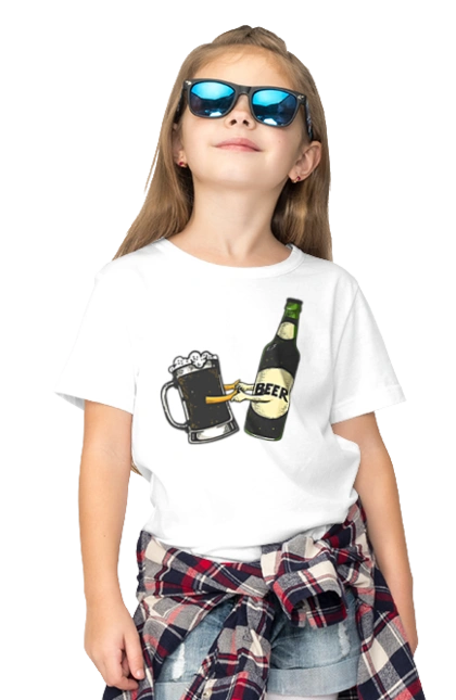 Бутылка Пива С Бокалом Пива