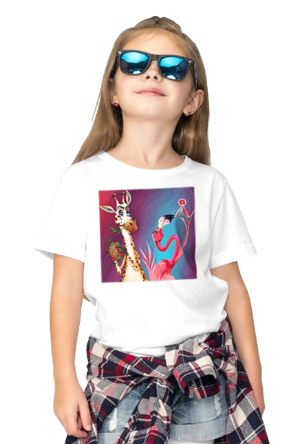 Жираф И Фламинго На Вечеринке