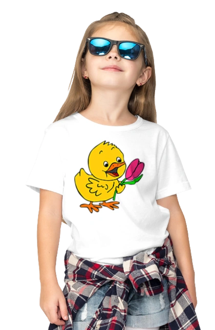 Chicken With A Tulip