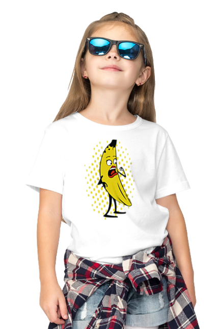 Футболка дитяча з принтом "Парні". Банан, для двох, для неї, для пари, парна банан, парні, парні банани. CustomPrint.market