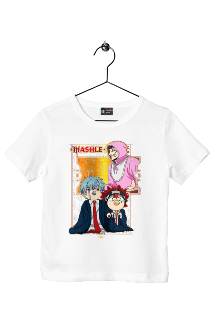 Children's t-shirt with prints Magic and Muscles. Adventure, anime, comedy, magic and muscles, manga. 2070702