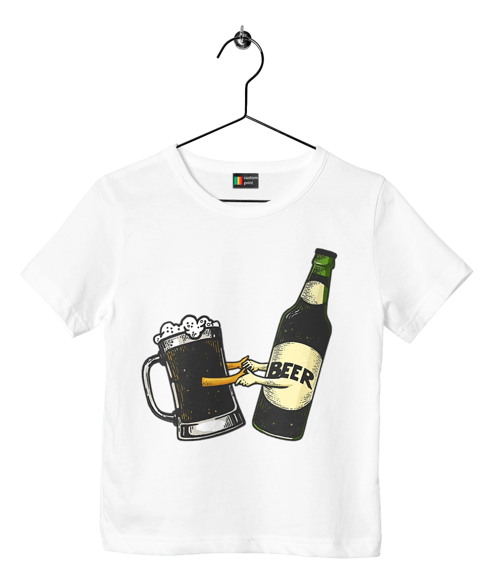 Бутылка Пива С Бокалом Пива