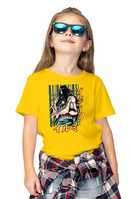 Children's t-shirt with prints Hunter × Hunter Illumi Zoldyck. Anime, hunter, hunter × hunter, hunter hunter, illumi, illumi zoldyck, manga, zoldyck. 2070702