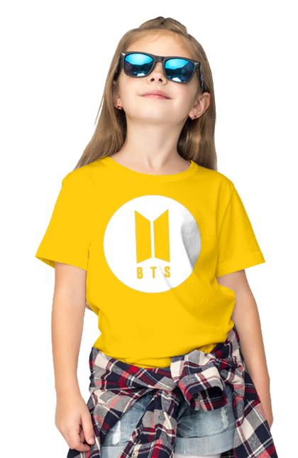 Children's t-shirt with prints BTS. Beyond the scene, bts, group, k pop, k-pop, music, musical group. 2070702