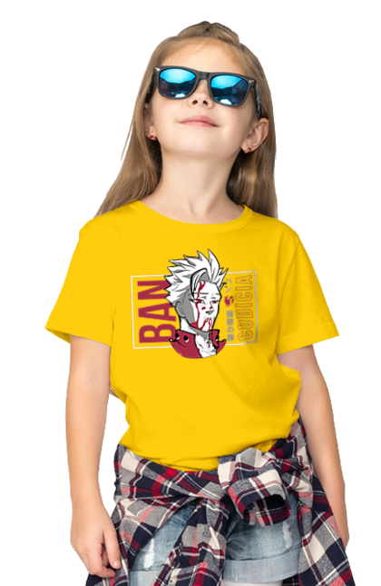 Children's t-shirt with prints Seven deadly sins Ban. Anime, ban, manga, seven deadly sins. 2070702