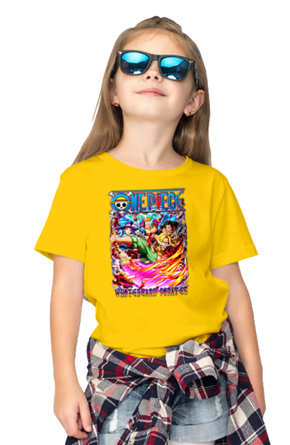 Children's t-shirt with prints One Piece Edward Newgate. Anime, edward newgate, manga, one piece, straw hat pirates, whitebeard. 2070702