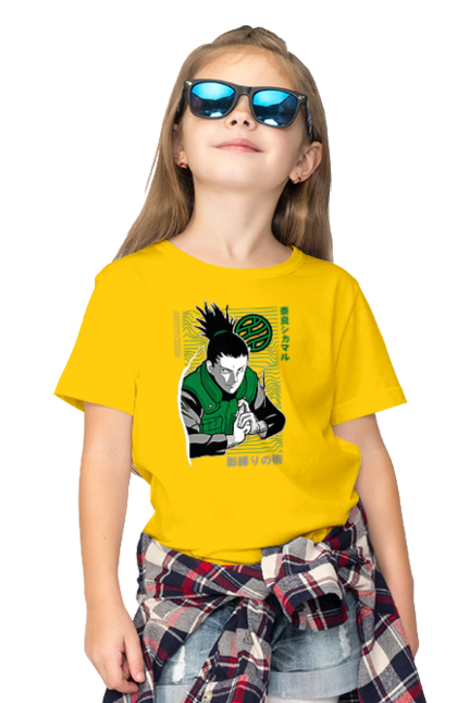 Children's t-shirt with prints Shikamaru. Anime, manga, naruto, shikamaru, shikamaru nara. 2070702