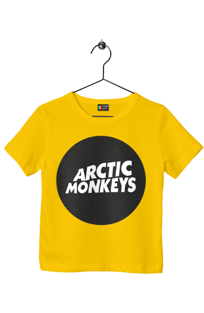 Футболка дитяча з принтом "Arctic Monkeys". Arctic monkeys, арктичні мавпи, гаражний рок, група, інді рок, музика, постпанк ривайвл, психоделічний рок, рок. 2070702